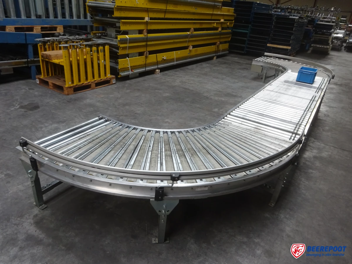 Rollenbaanbochten, drive